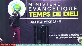 MINISTERE EVANGELIQUE TEMPS DE DIEU