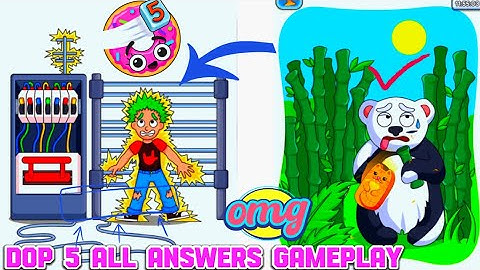 Dop 5:Delete one part All Levels walkthrough Level 501-600 All answers