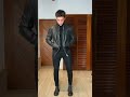 How to style leather jacket