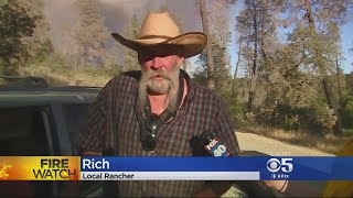 WALL FIRE: Butte County residents flee fast-moving Wall Fire in Butte County