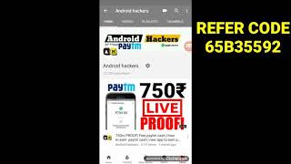 Hey check out my app with referral code:- D00DB59C and Earn: https://play.google.com/store/apps/deta screenshot 5