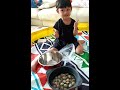 Chaea shon grocery time  how to peel a quail eggs vlog6  chaea shon