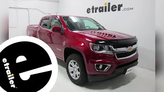 etrailer | WeatherTech Side Window Air Deflectors Installation - 2018 Chevrolet Colorado