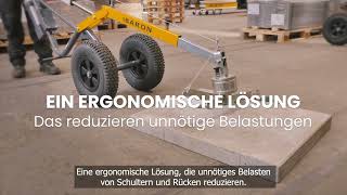 Plattenverlegewagen Makku