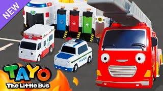 This is the Way We Save the City | RESCUE TAYO | Tayo Rescue Team Toy Song | Tayo the Little Bus