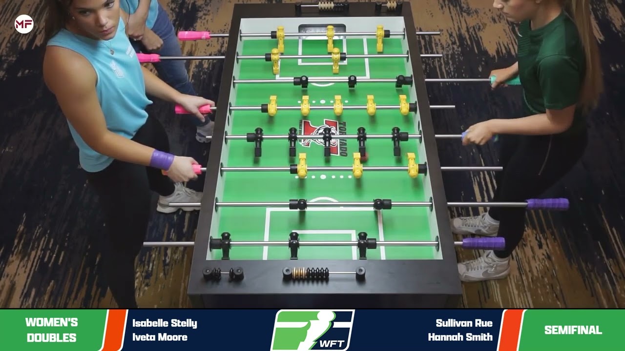 World Foosball Tour  |  Sullivan Rue & Hannah Smith vs Isabelle Stelly & Iveta Moore