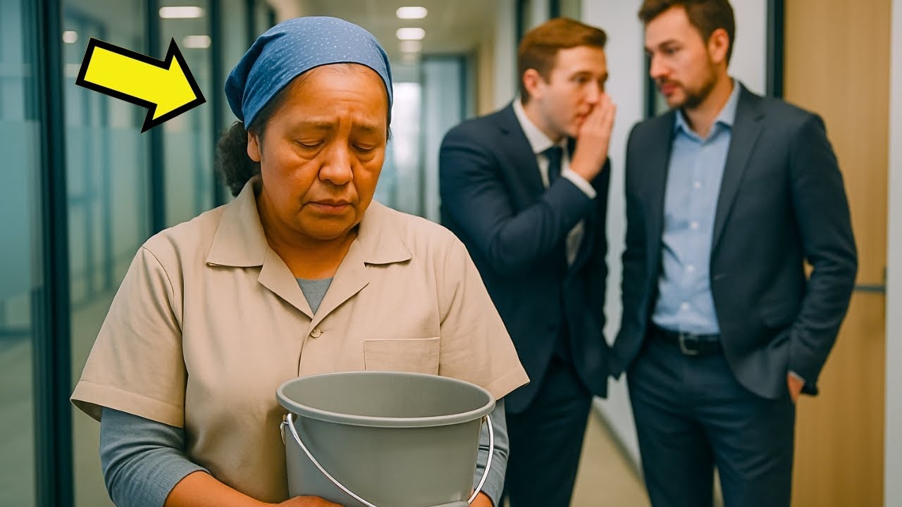 FINGIÓ SER TRABAJADORA DE LIMPIEZA Y LA DESPRECIARON… PERO ERA LA MAMÁ DEL DUEÑO