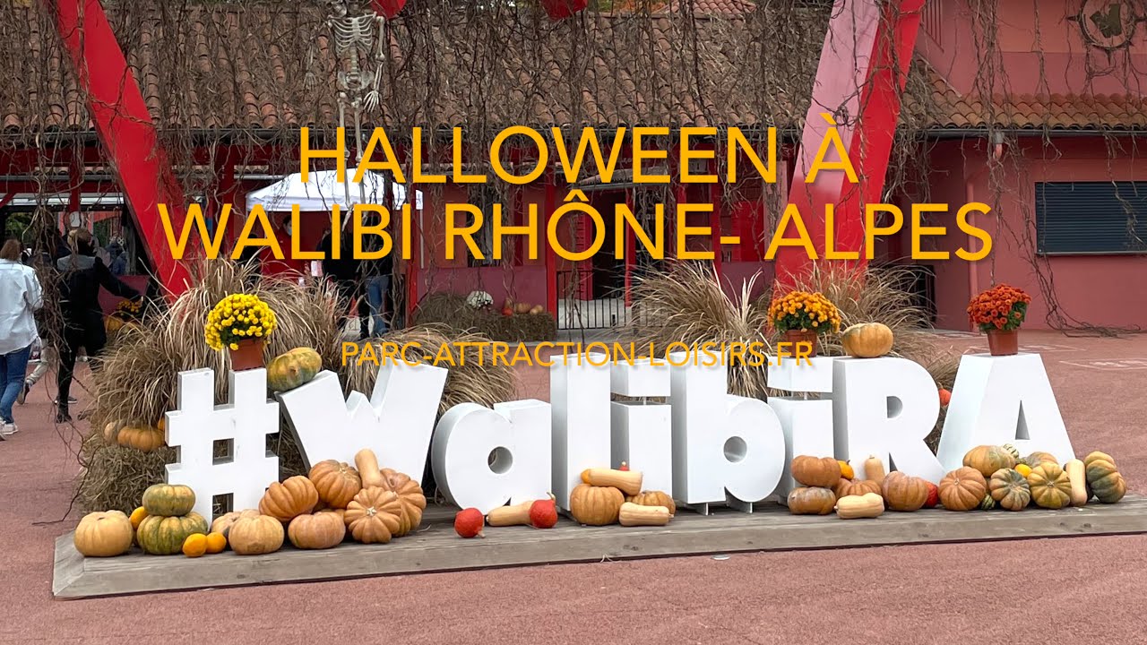 Découvrez Halloween à Walibi Rhone-Alpes Waaalloween 2021 🎃(4K