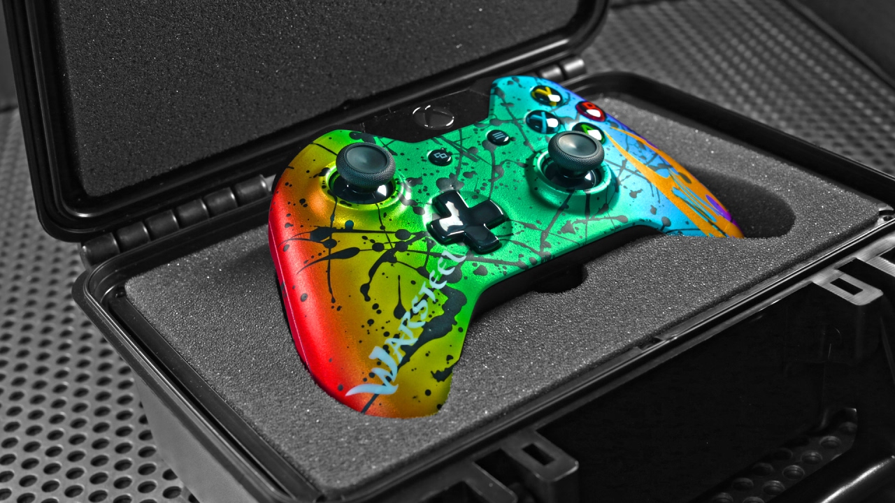 THE MOST INSANE CUSTOM CONTROLLER EVER!! - YouTube