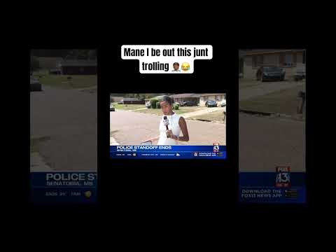 Mane I be out this junt trolling 🤦🏾😂  #SenatobiaMS  #Fox13 #police  #desotocountyms
