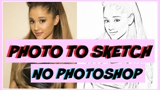 How To: Photo to Drawing/Sketch (NO PHOTOSHOP or SOFTWARE NEEDED) screenshot 4
