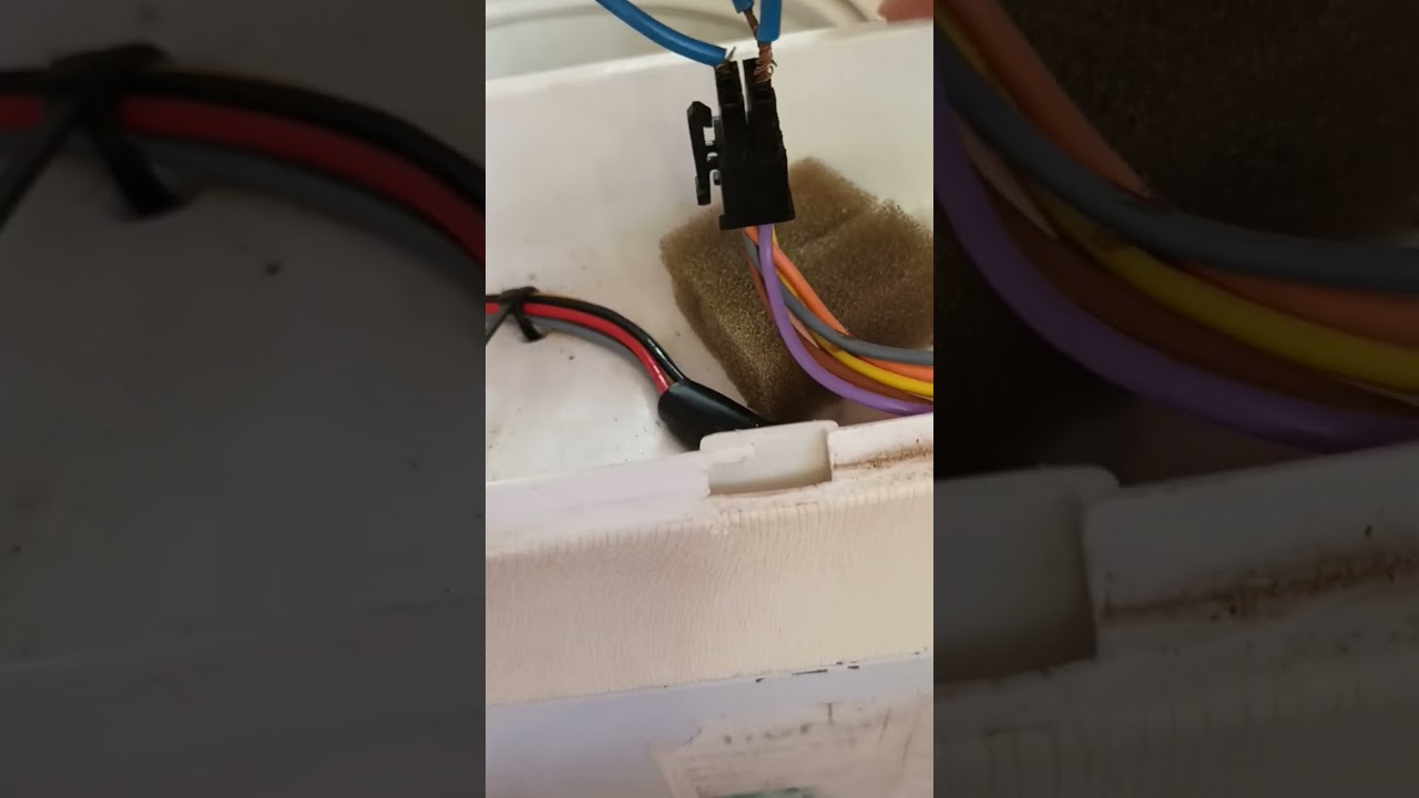 probar componentes sin plaqueta lavarropa gafa