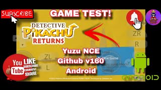 Detective_Pikachu_Returns Yuzu NCE Github v160 Android