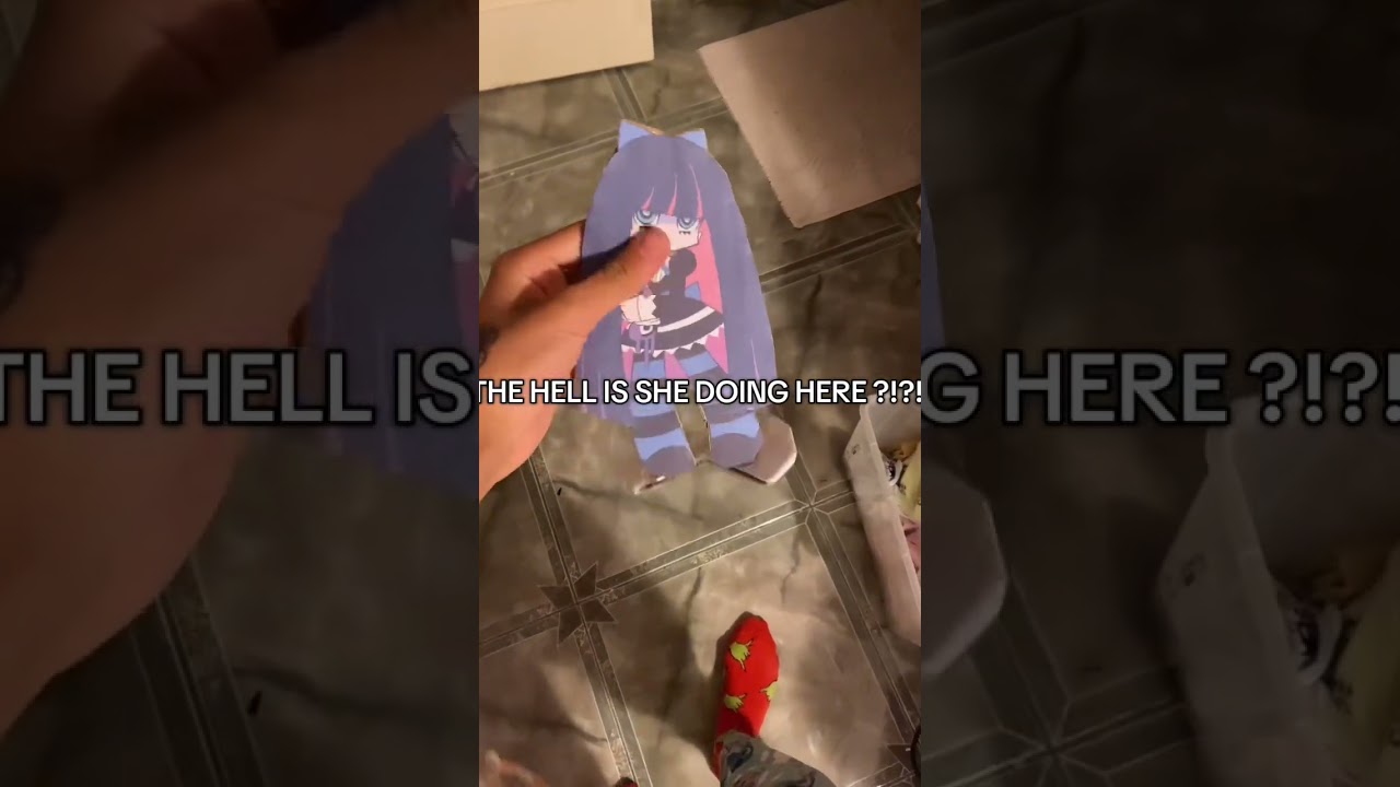 Stocking get the hell out of here || stocking standee 