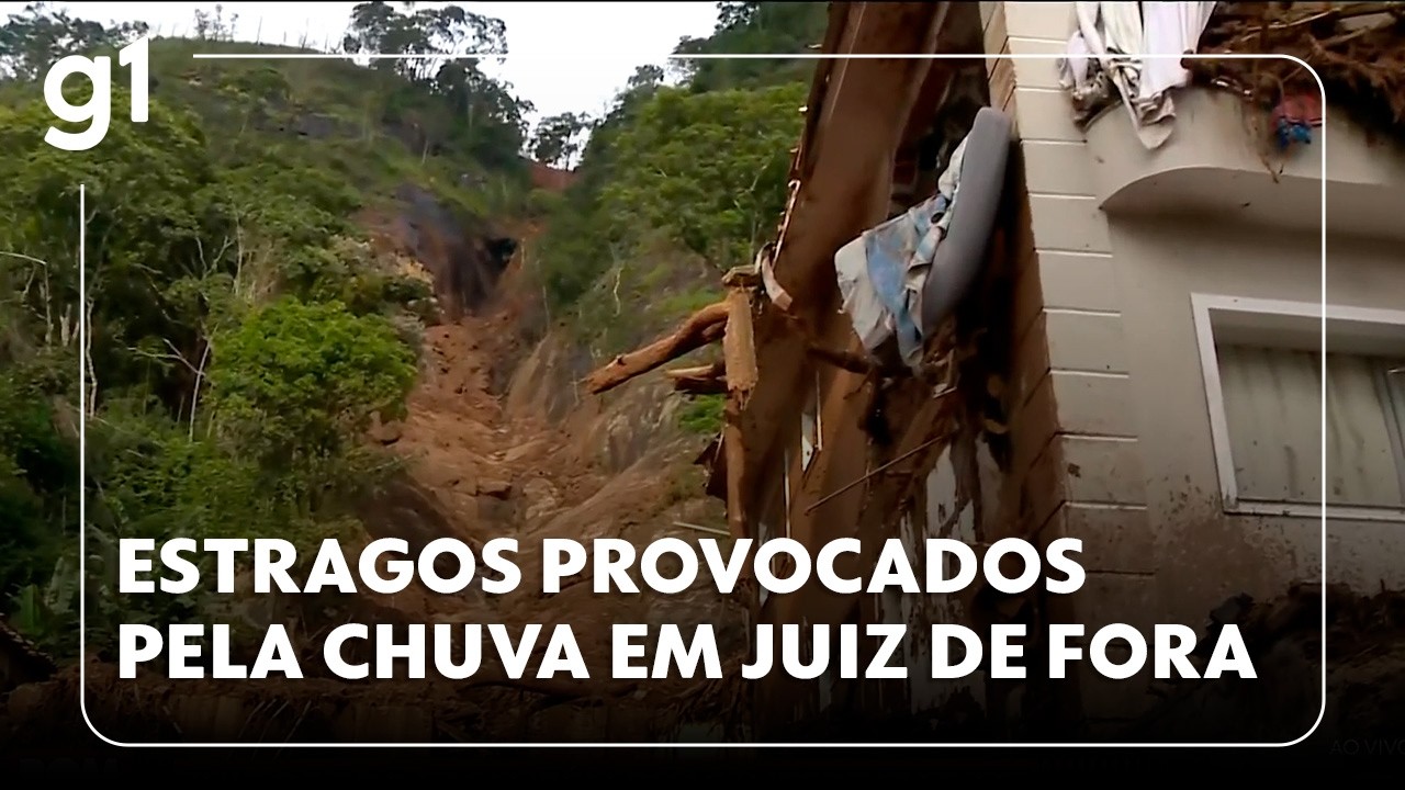 Zona da Mata mineira ainda convive com os estragos provocados pelas chuvas #g1