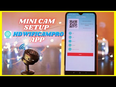How to Use HDWifiCamPro Mini WIFI IP Camera APP