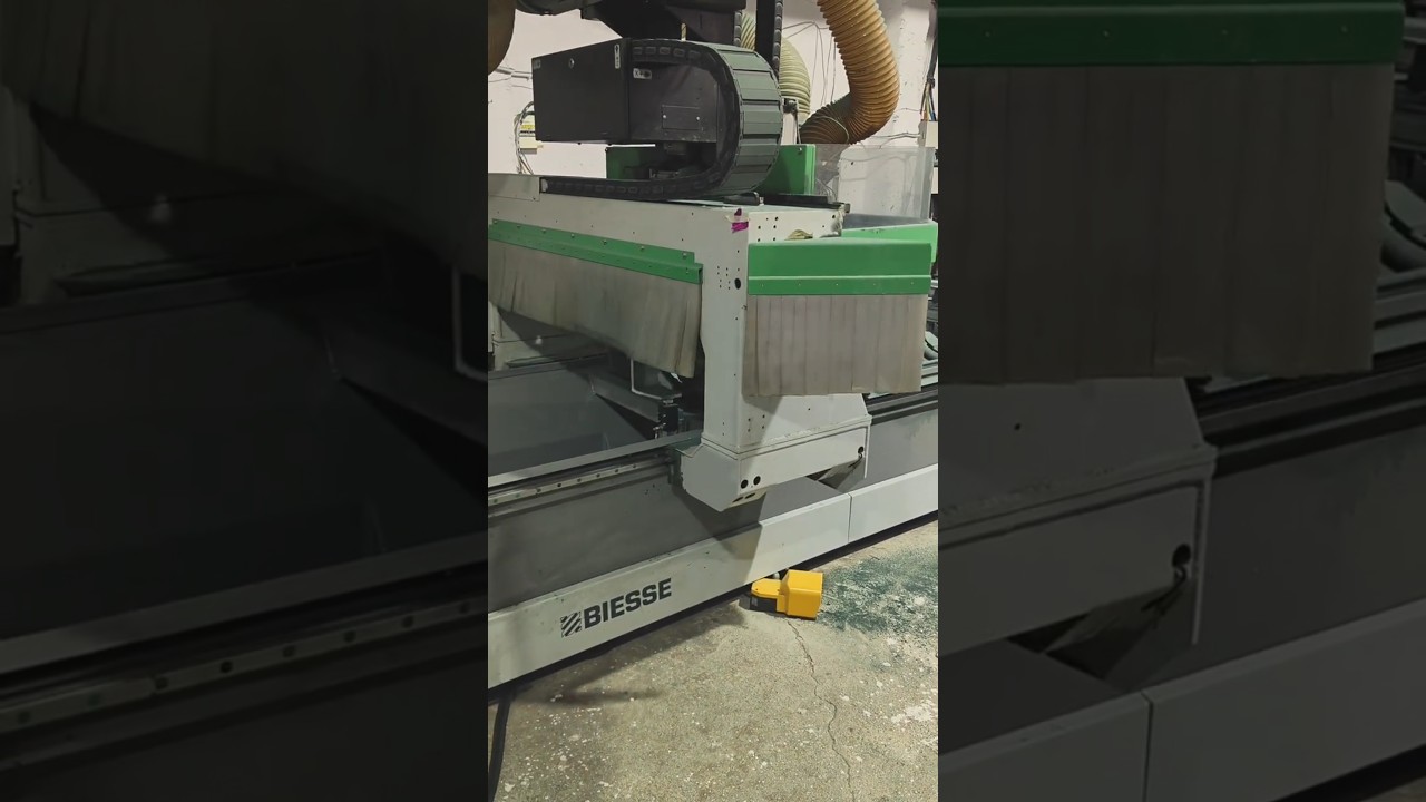 Biesse Rover gold 1232 #kitchen #modular  #biesse #cnc #machine #wood #reels #bsolid #carpenter