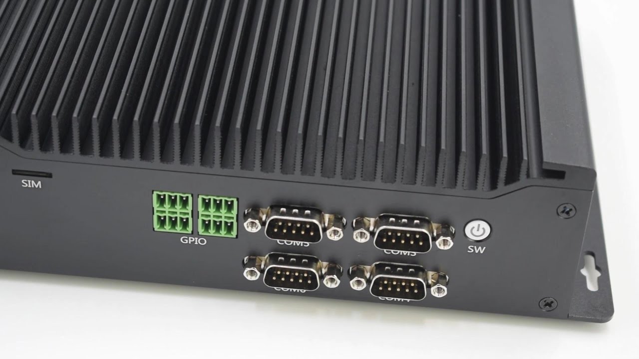 WEIDIAN Fanless Industrial Mini PC 6 x RS232/422/485 COM + GPIO 🌟🌟🌟