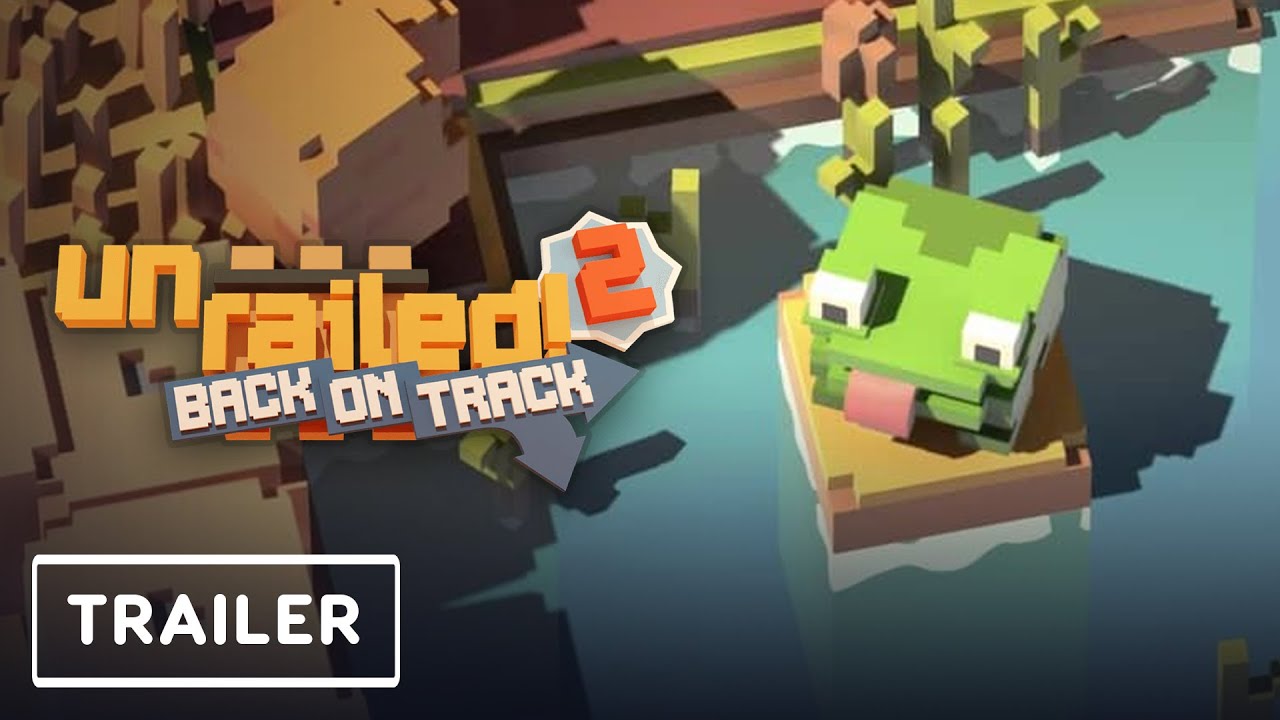 Unrailed 2 Back on Track Official Terrain Conductor Mode Trailer