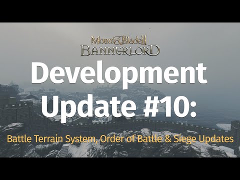 Development Update #10: Battle Terrain System, Order of Battle and Siege Updates