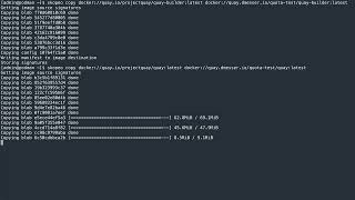 Red Hat Quay Storage Quota Demo