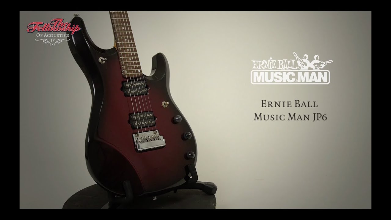 TFOA review - Ernie Ball Music Man John Petrucci JP6 - YouTube