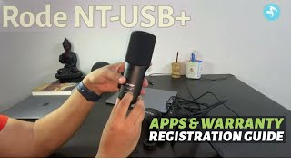 Rode NT-USB Plus Apps & Warranty Registration Guide In Hindi