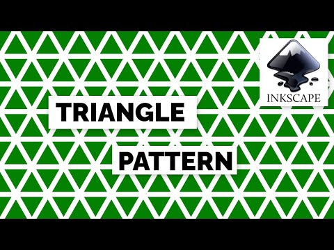 How to Create a Triangle Pattern in Inkscape