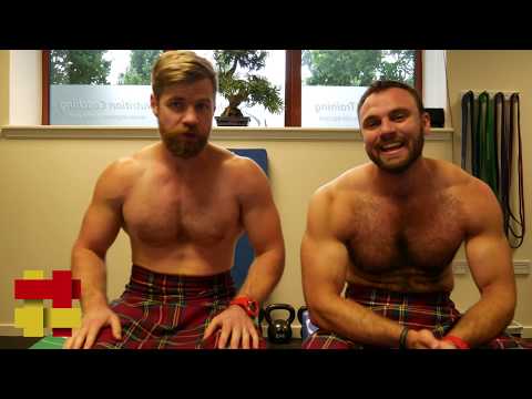 Kilted Ballet part 2, Ballet Press ups