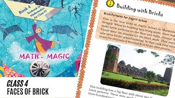 Class 4 Math Chapter 1I Building with Bricks I What is Brick I Face ,Edge and Vertices of Bricks