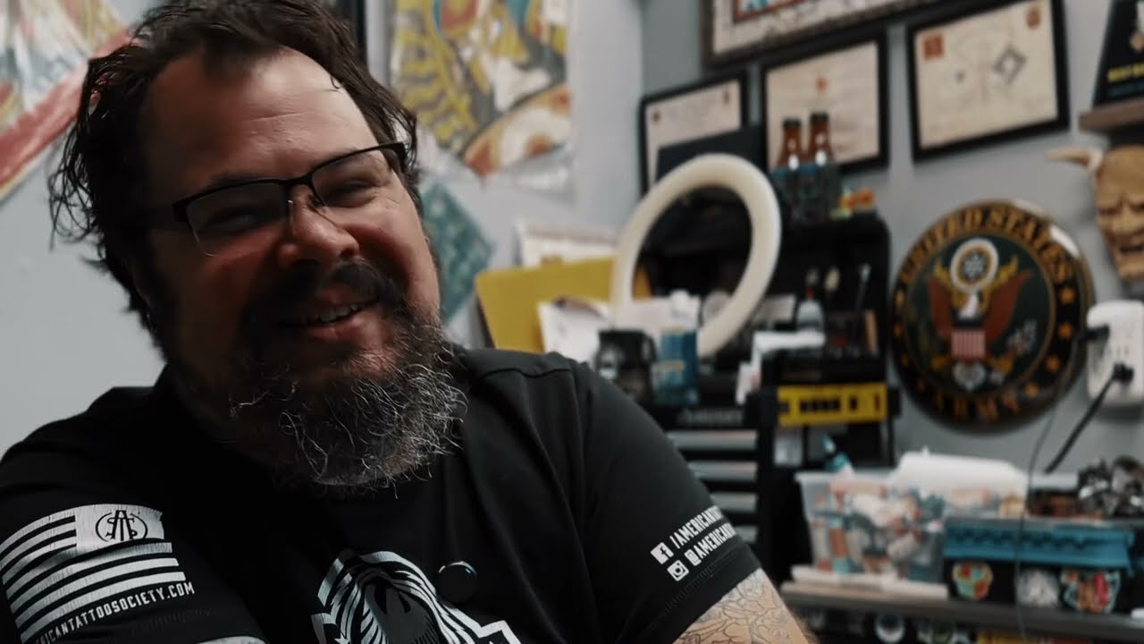 James Vaughn Doing A Back Piece