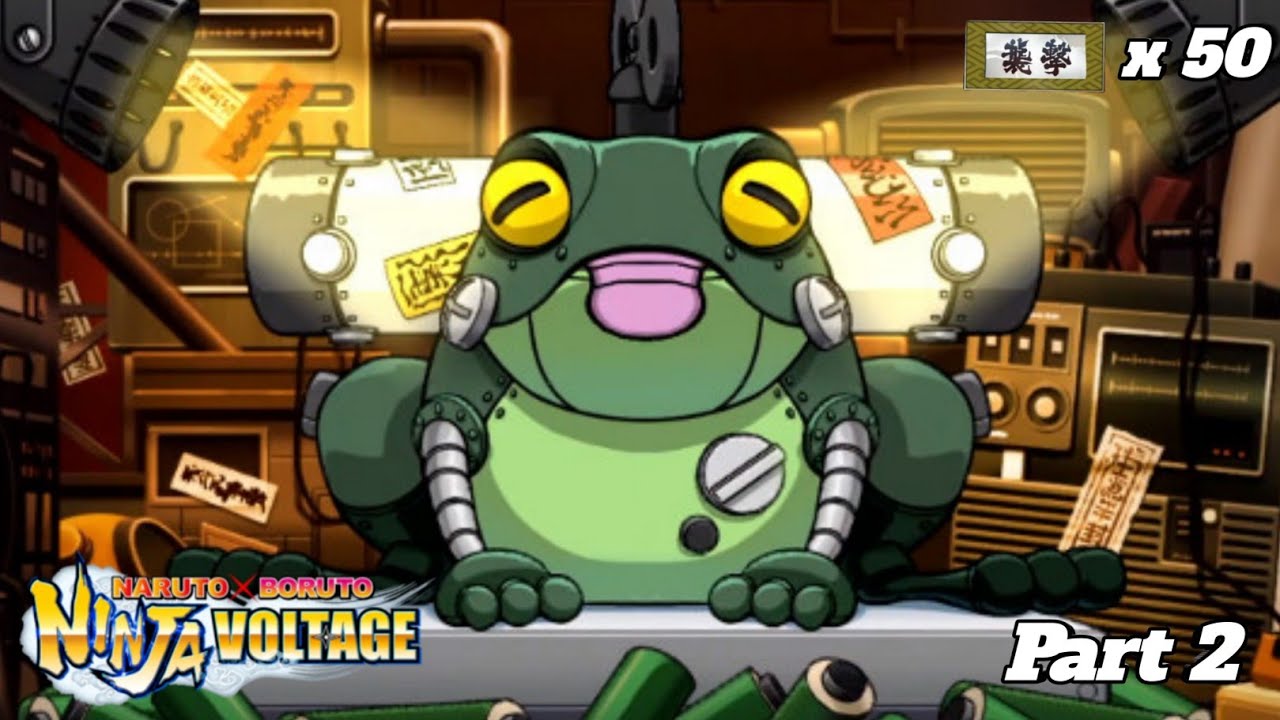 50x Attack Mission Ticket Summons Part 2! Naruto x Boruto Ninja Voltage