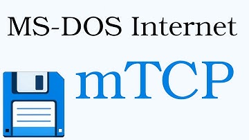MS-DOS Internet - 486 mTCP Configuration
