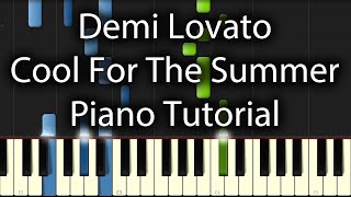 Demi Lovato - Cool for the Summer Tutorial (How To Play On Piano)
This is my tutorial for Demi Lovatos new Single #CoolThisSummer
Check out my other Demi Lovato Tutorials as well:
Demi Lovato - Cool For Summer: http://youtu.be/EB3iKza9OT4
Demi Lovato feat. Cher Lloyd - Really Dont Care 50% Speed: http://youtu.be/jNC8sn l4s
Demi Lovato feat. Cher Lloyd - Really Dont Care 100% Speed: http://youtu.be/OanYU13vM6o
Demi Lovato - Heart Attack: http://youtu.be/JbG2tLGP2ug
Demi Lovato - Skyscraper: http://youtu.be/Y68EZXYhOkI
Join Me:
╰▶ Facebook: http://www.facebook.com/sam4sbmusic
╰▶ Instagram: http://instagram.com/sam4sb
╰▶ Twitter: https://twitter.com/sam4sb Demi Lovato - Cool for the Summer Tutorial (How To Play On Piano)