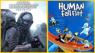playing human fall flat now [leater Arena Breakout Infinite] #humanfallflat #arenabreakout