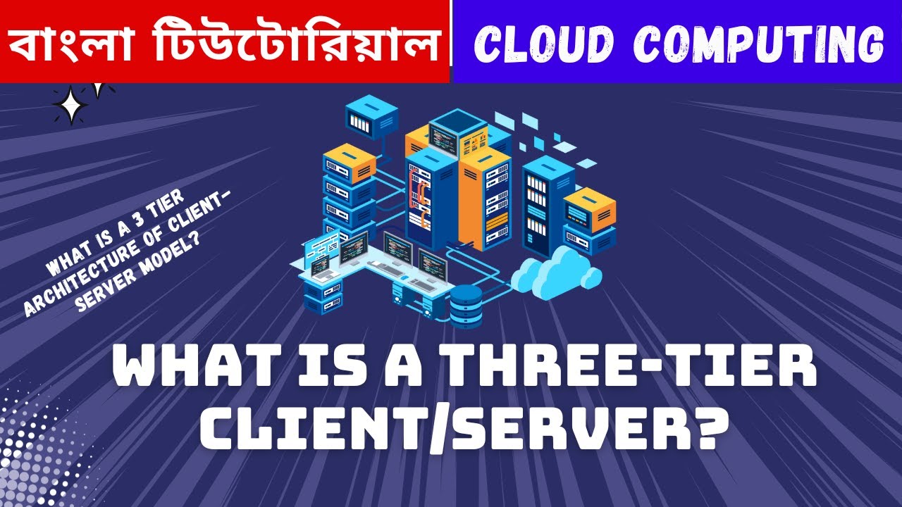 Three-Tier architecture of the client/server model in cloud computing ...