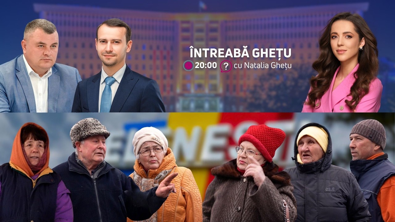 Întreabă Ghețu: Tensiuni și proteste la Parlament: Ce a stârnit valul de nemulțumiri? /27.02.2026