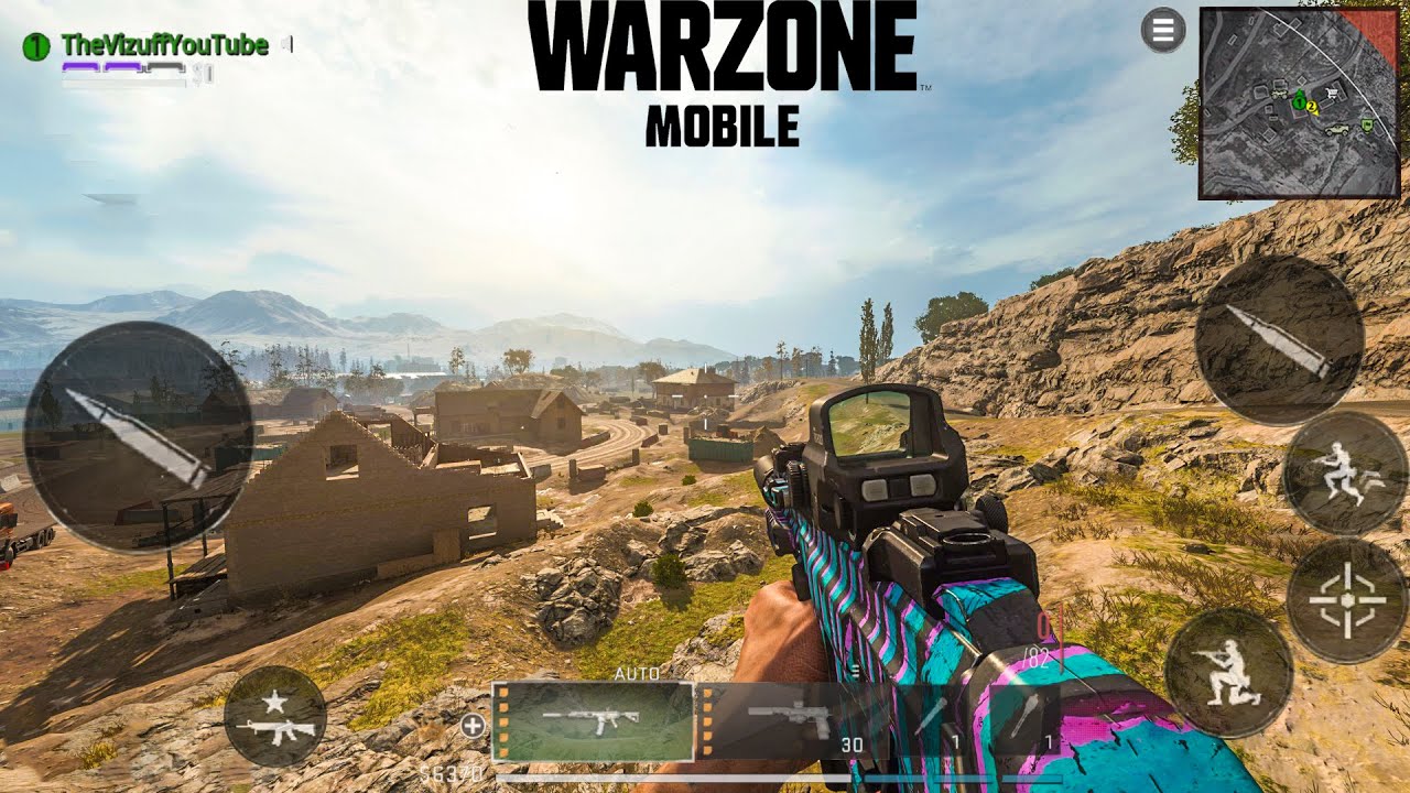 WARZONE MOBILE ROOT ANDROID HIGH QUALITY GAMEPLAY