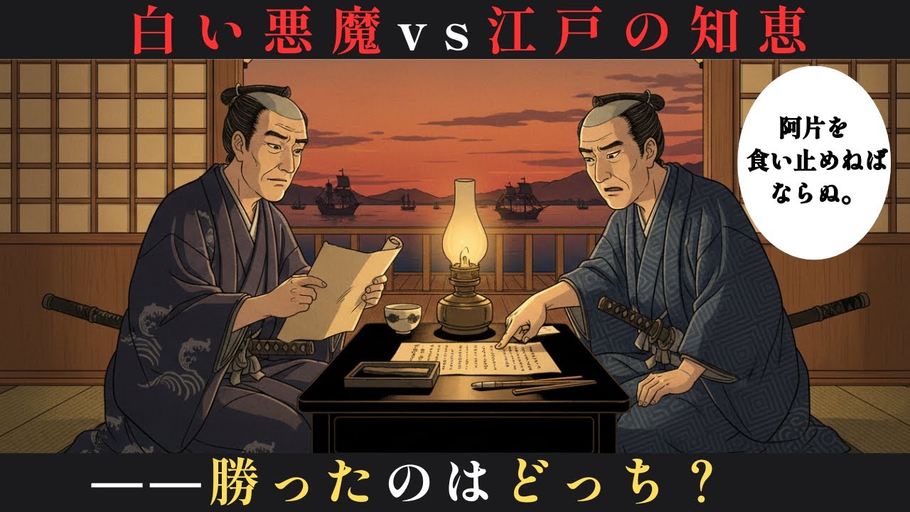 【江戸の知られざる魅力】なぜ日本人は阿片に手を出さなかったのか？江戸の暮らしに隠された答え