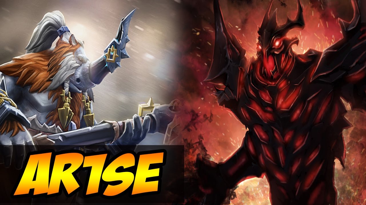 Ar1se 7500 MMR Plays Magnus and Shadow Fiend - Dota 2