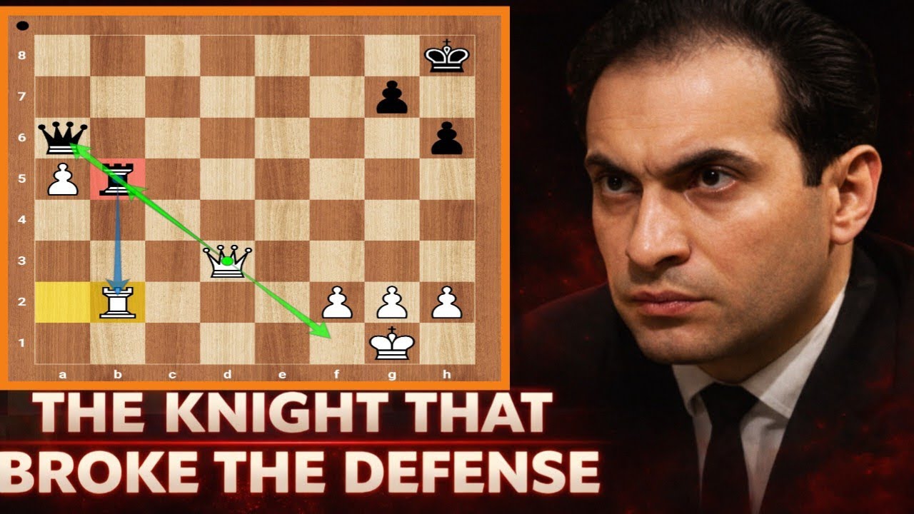 Tal’s Knight Sacrifice Ignites a Ruthless Kingside Storm and a Brilliant Mating Net