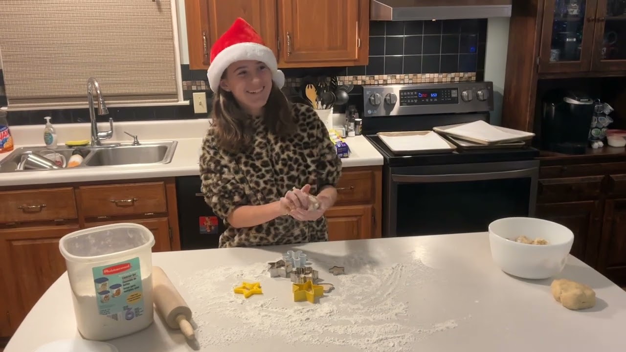 Christmas cut-out cookies!!