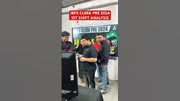 IBPS CLERK PRE 2024 1ST SHIFT ANALYSIS 🛑 #adda247 #ibps #ibpsclerk #ibpsclerkanalysis