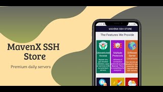 How to get premium servers for free 2023| MavenX SSH Store screenshot 5