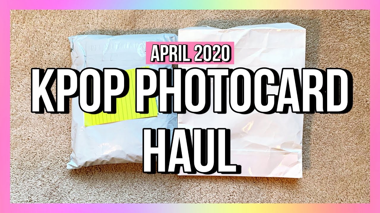 ✨😍HUGE Kpop Photocard Haul! (Ft  A Lost Package!)