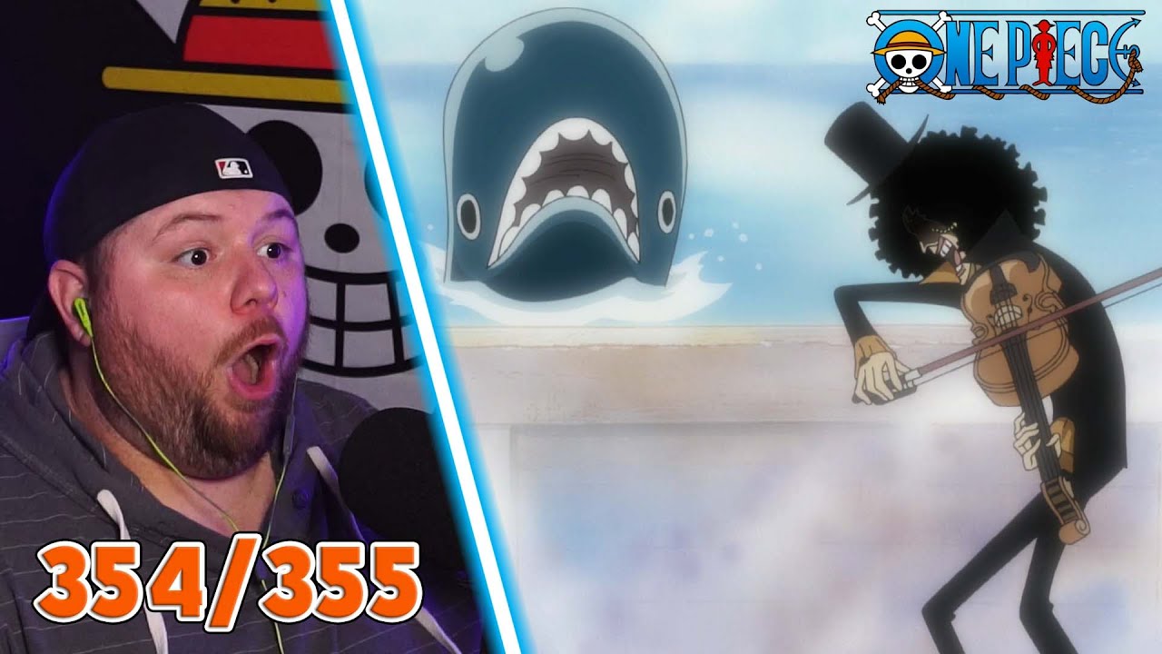 Brook Remembers Laboon One Piece Reaction Episode 354 & 355 YouTube