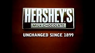 Hershey Company Hershey Bar Unchanged Since 1899 1999 TV Commercial HD