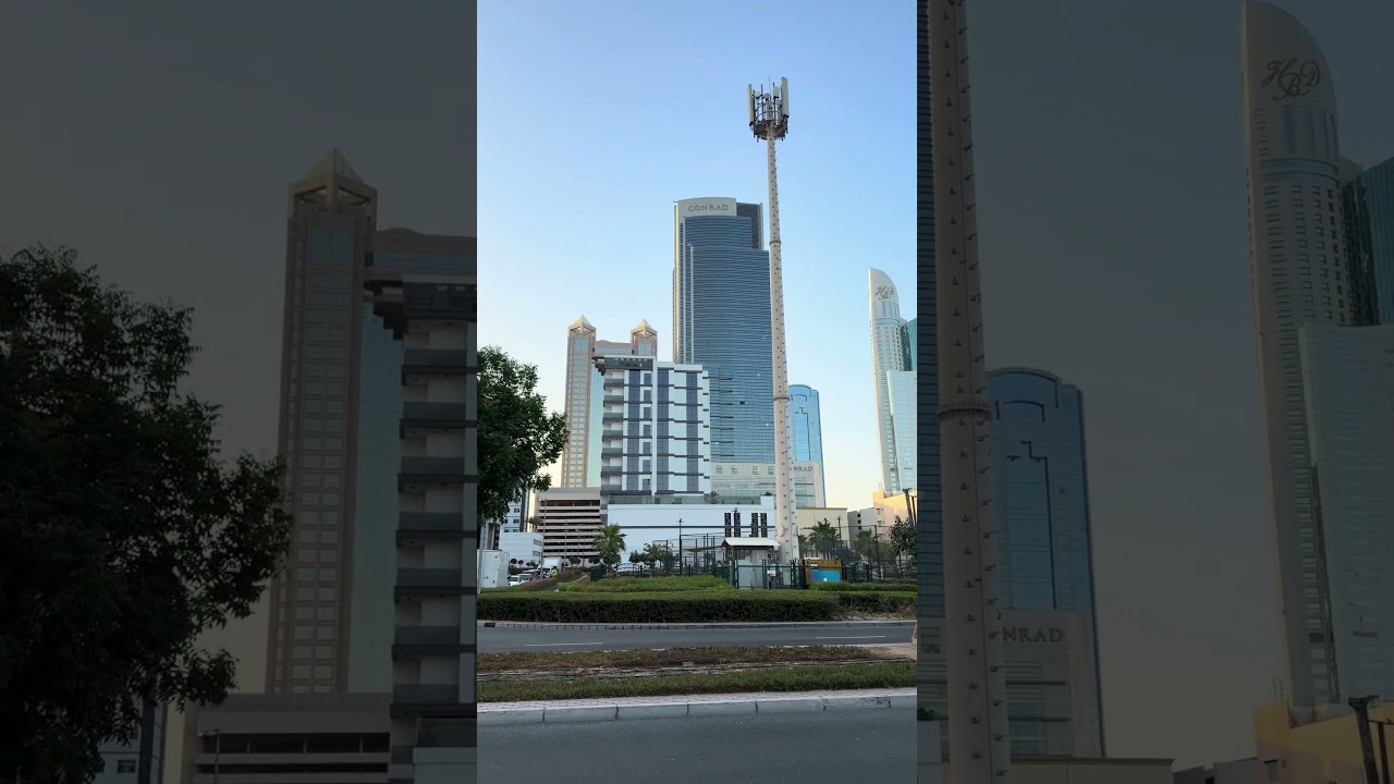 🌆 Morning Drive Vlog on Sheikh Zayed Road Dubai | Beautiful City Views 🚗✨