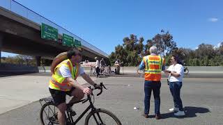 Bike Powered Jam Session on an Empty Freeway