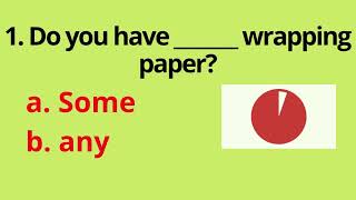 SOME or ANY? GRAMMAR TEST | WHO CAN SCORE 10/10? screenshot 5